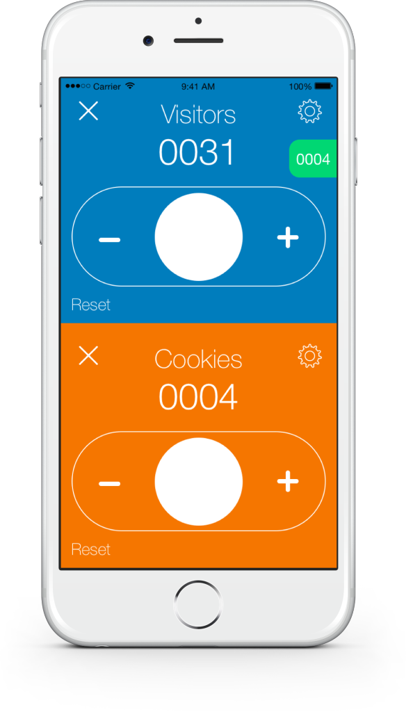 Tally Swipe Multi-Counters